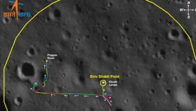 Photo of चांद पर जारी है प्रज्ञान की चहलकदमी, 100 मीटर की यात्रा पूरी; ISRO ने जारी की नई फोटो